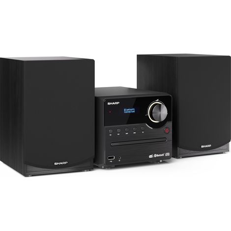 Microsistema Audio per la Casa Sharp XL-B517D Hi-Fi 45 W Nero