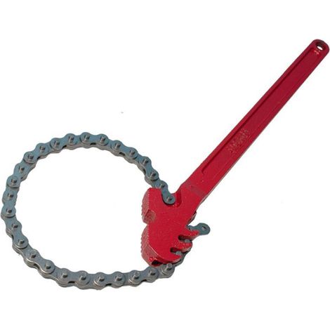 Llave de Cadena para Tuberias 400 mm  Resistente y Segura