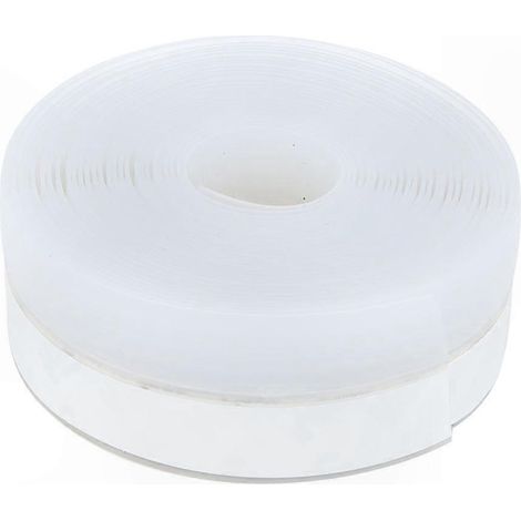Bande adhésive silicone 35mm x 5m pour étanchéité portes et fenêtres, isolation thermique et acoustique, protection contre courants d'air et poussière, fixation robuste, usage intérieur/extérieur. (1/5)