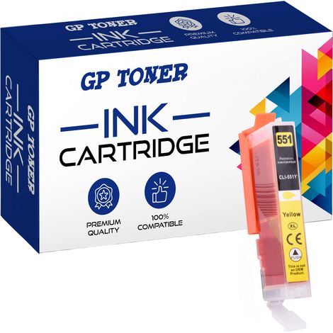 Tinte für Canon GP-C551XL Y GP (1/2)