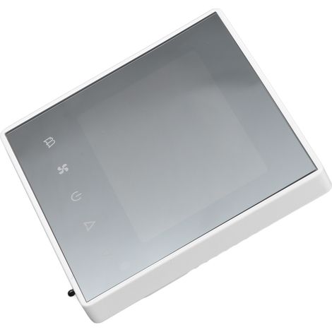 Digitaler Thermostat mit LCD-Display und Touchscreen, intelligenter Temperaturregler für Klimaanlagen, geeignet für Zuhause und Hotel, 220 V, Weiß (1/5)