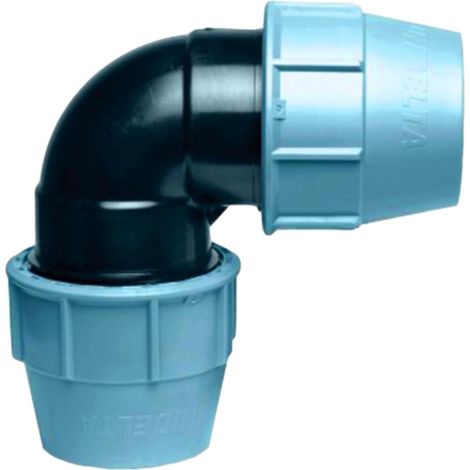 Coude à 90° à Compression Pn16 Pour Tuyau Pe D32 (1/2)