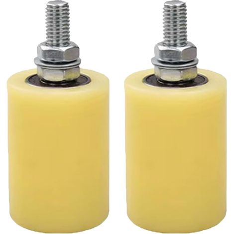 5 Stück Schiebetorrollen, robuste Nylon-Torrollen für Zuhause, Garage, Garten (50 x 70 mm) (1/5)