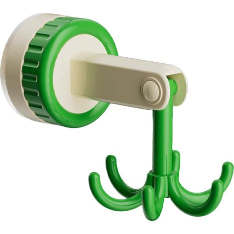Cuisine avec crochet rotatif, crochet pivotant - Étagère de rangement pour accrocher des ustensiles, crochet adhésif pour usage général, crochet pour support d'ustensiles, organisateur avec crochet