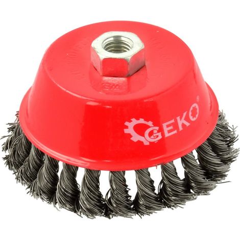 Spazzola frontale in filo intrecciato 125 mm/5" M14(30) (1/3)