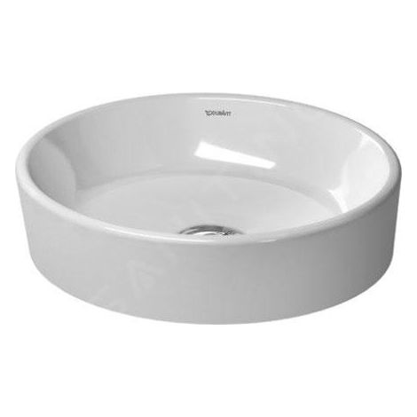 Évier d'appoint STARCK 2 ou ÜL HLB 440x400mm, lisse, HL blanc (1/2)