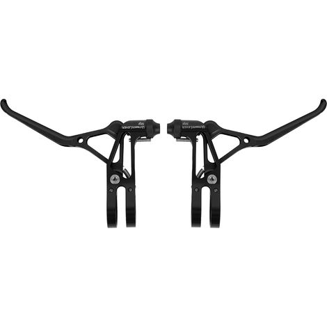 Verstellbarer Bremshebel aus Aluminiumlegierung für Mountainbikes – komplett schwarz (1/5)