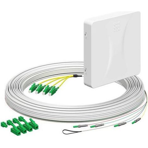 KAI 4252041 RACCORD D'ABONNÉ GF-TA E3S CONNECT EN SAILLIE, 4XF, LC/APC DX, L=20 KAISER
