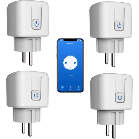 Prise WiFi intelligente 16 A minuterie compte à rebours moniteur énergie Smart Socket Switch (1/5)