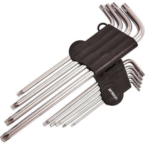 9pc Extra Long Offset Torx Key Set - I9126 (1/3)