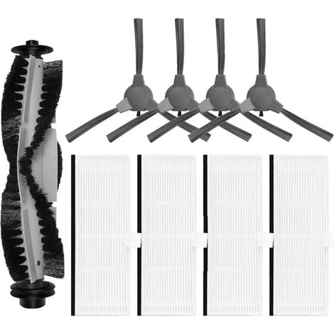 A22F, kompatibel mit Zubehör für den Ultenic T10 Elite Saugroboter, Seitenbürste und HEPA-Filter (1/5)