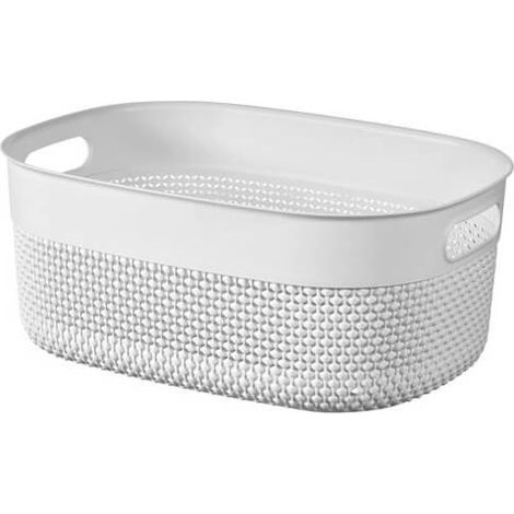 Contenedor Kis Filo Cestas S Blanco Cm22X27X15H