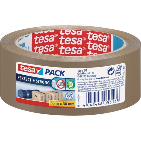 Nastro Di Imballaggio Tesapack 66M X 50Mm Trasparente 58142 (6)