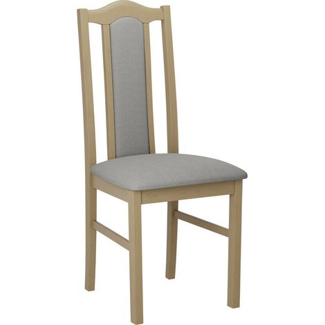 Silla Victorville 144, Hygge 91, 97x43x40cm, Tapiz, De madera, Madera, Muebles ya montados