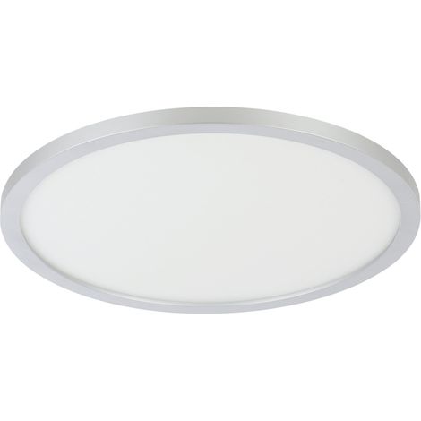 EGLO LED Deckenleuchte Campaspero, dimmbare Deckenlampe mit Fernbedienung, runde Deckenbeleuchtung aus Kunststoff in weiß und grau, Lampe für Wand und Decke, warmweiß- kaltweiß, Ø 30 cm (1/3)