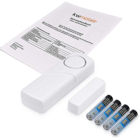 Alarme de porte et fenêtre - Alarme anti-intrusion sans fil 4x (1/3)