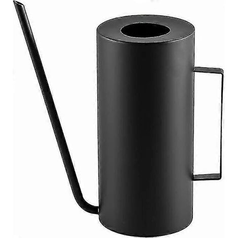 Arrosoir en acier inoxydable, 1,5 L, long bec, pour plantes, fleurs, bonsaïs et pots, en intérieur comme en extérieur.-AquaForge (1/5)