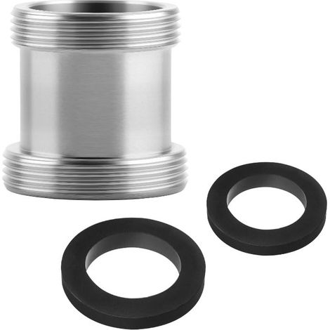 Adaptateur d'Aérateur de Robinet M24 vers M22 Filetage Mâle, Longueur 23mm avec Rondelle, Adapté pour Tuyau d'Arrosage, Pulvérisateur d'Évier, Connexions de Filtre à Eau (1/5)
