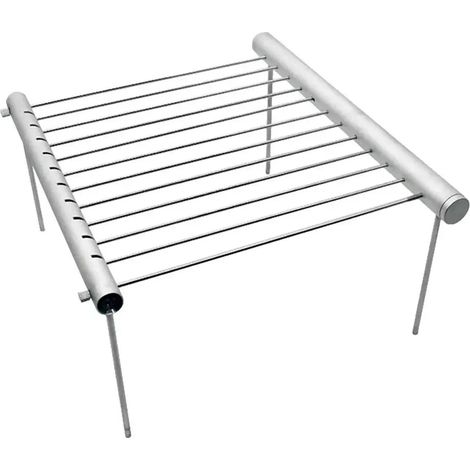 Mini barbecue de camping pliable, support détachable en acier inoxydable pour pique-nique, réchaud de camping portable (1/5)