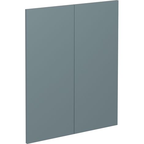 Façade de cuisine R-Line, Bleu-gris, 59.2x71.3cm façade de meuble pour meuble bas, Vicco (1/5)