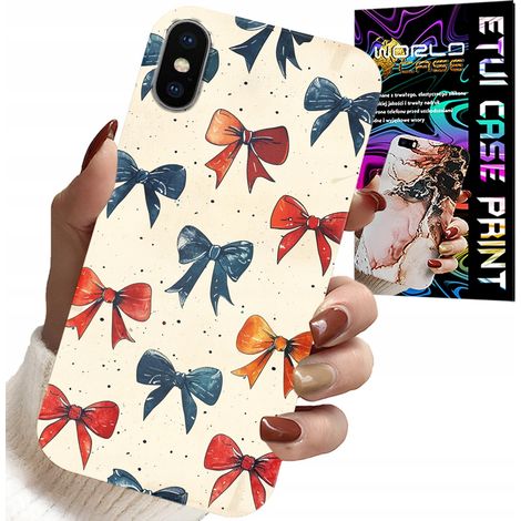 Custodia per iPhone X / XS - nastri colorati, motivi alla moda (1/5)