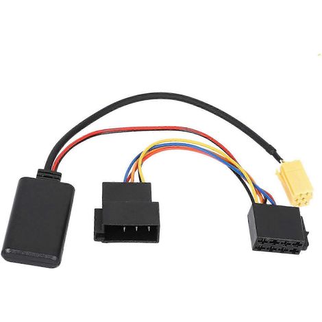 Adaptateur de câble AUX Bluetooth pour voiture compatible Grande Punto, mini adaptateur de module Bluetooth 6 broches (1/5)