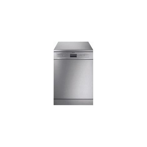 Lave-vaisselle pose libre semi-professionnel Smeg LVS344PM 14 couverts 60 cm 44 dB argent (1/5)