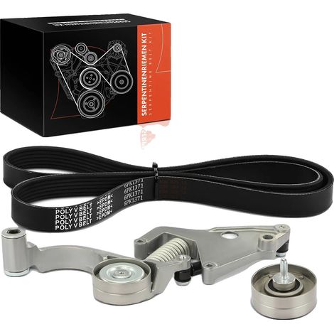 Correa acanalada, caucho sintético, 18 cm x 3,5 cm x 2,5 cm, compatible con MINI Cooper S R50 R53 R52, agarre de alto rendimiento, normas de seguridad industrial (1/5)