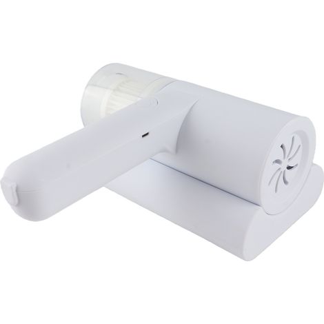 Aspirateur à main sans fil puissant 20000Pa pour lit compact nomade déshumidificateur 60 min autonomie 7.4V ABS 1200mAh avec câble USB (1/5)