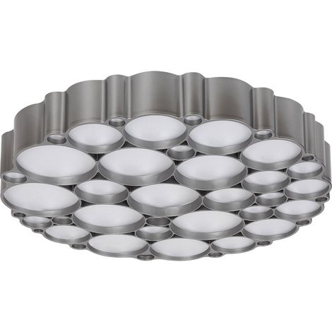 Andela plafoniera LED 48W 3 step argento oscuramento (1/4)