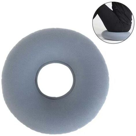 Oreiller en mousse à mémoire de forme – Oreiller en forme de donut pour soulager les hémorroïdes