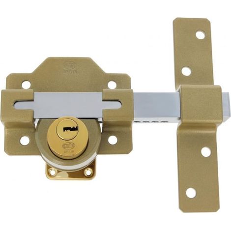 AMIG  Verrou de sécurité  4  105 x 170 mm  Acier  Martelé (1/5)
