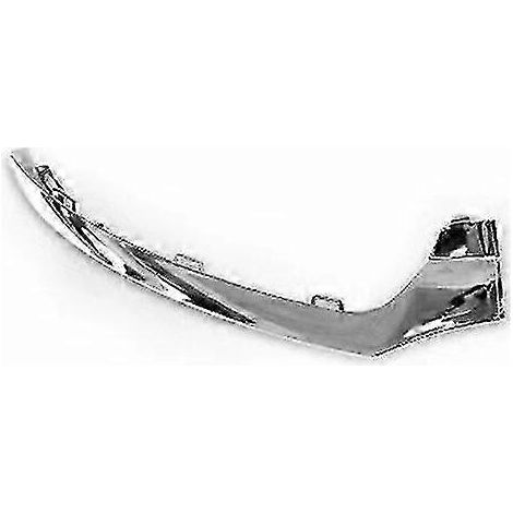 Moulure chromée de lèvre inférieure de pare-chocs avant pour Mercedes-Benz Classe C W205 (2014-2018), kit carrosserie, noir brillant (1/5)