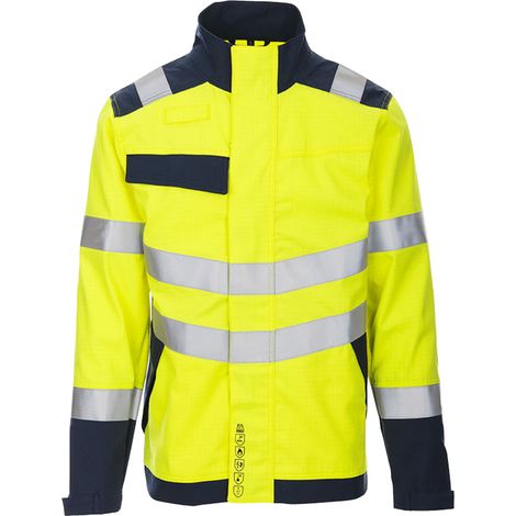 Würth MODYF Veste de travail multinorme haute visibilité ADEQUACY jaune/marine 6XL