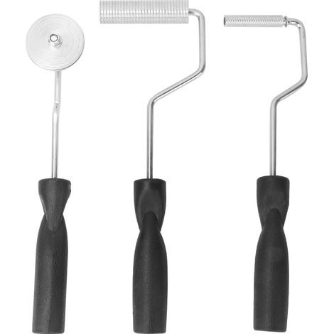 Rouleau Laminage Fibre De Verre - Alliage D'aluminium Et Fibre De Verre - Pour Résine Epoxy Et Composite FRP - Kit De 3 Pièces (1/5)