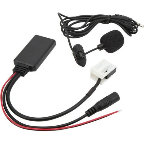 Adaptateur Bluetooth Aux - Câble Audio 12 Broches Pour Autoradio RD4 - Compatible C2 C3 C4 C5 C6 C8 207 307 407 607 807 - 1 Pièce (1/5)