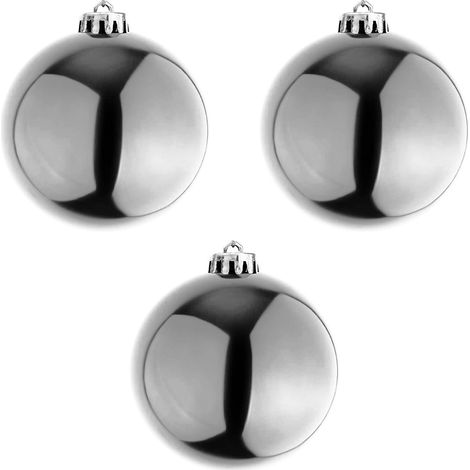 3 Stück XXL Baumkugel Silber Ø 20cm-MYW99828-silber-3 (1/2)