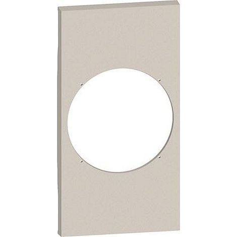 Plastron de finition Living Now with Netatmo pour prise connectée sable BTICINO BTKM35M2