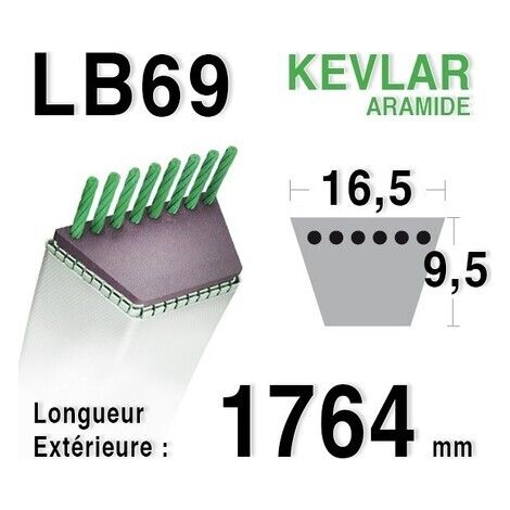 Keilriemen KUBOTA 6607161730