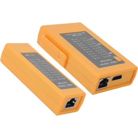 Testeur de câbles réseau, détecteur de lignes, éléments de contrôle industriels multifonctions pour RJ45 + HDMI (1/5)