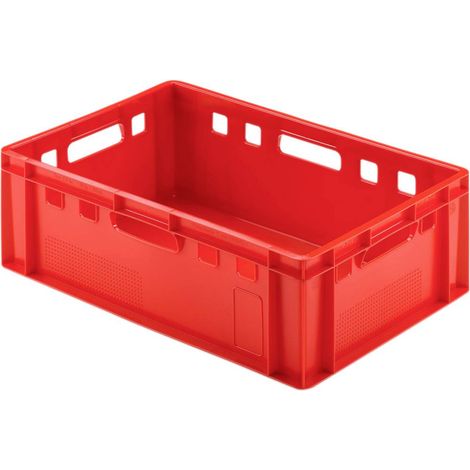 Alutec 75094 Scatola in plastica adatto per alimenti (L x A x P) 600 x 200 x 400 mm Arancione 1 pz.