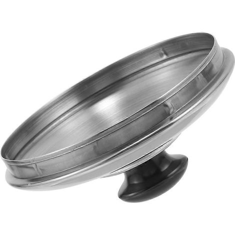 Couvercle de rechange en acier inoxydable pour théière, fermeture sécurisée avec sifflet, compatible avec la plupart des théières électriques, 9,4 cm, lot de 2 (1/5)
