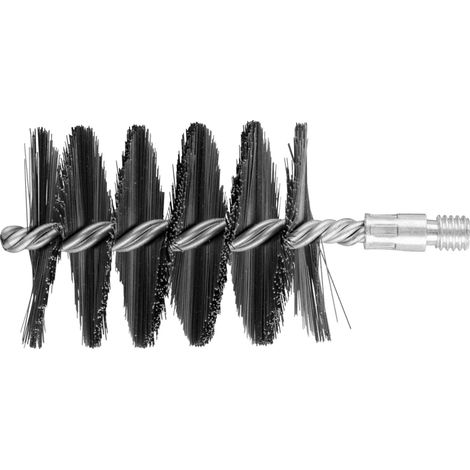 PFERD TOOLS Innenbürste IBU Ø 75x100mm Gewinde 1/2 BSW Stahl-Draht-Ø 0,35 (1/4)