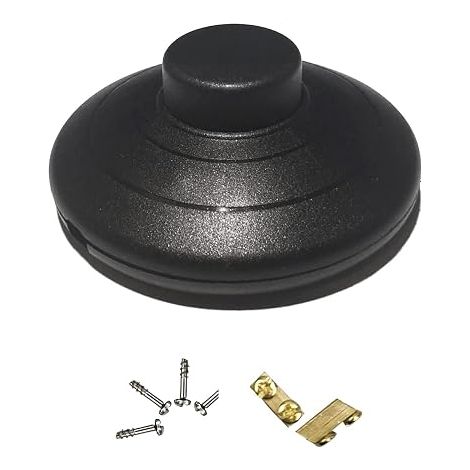 Black Foot Switch for Light Fixtures (1/5)
