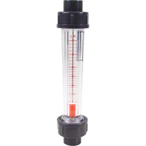 Débitmètre 6-60L/h à ludion - flotteur ABS - Raccords PVC 20 mm à coller (1/5)