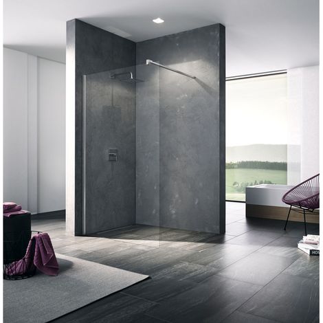 Kermi WALK-IN XB WIA 0800x 2000 BV : 780-800 SIHG verre trempé Opaco Clean (1/5)