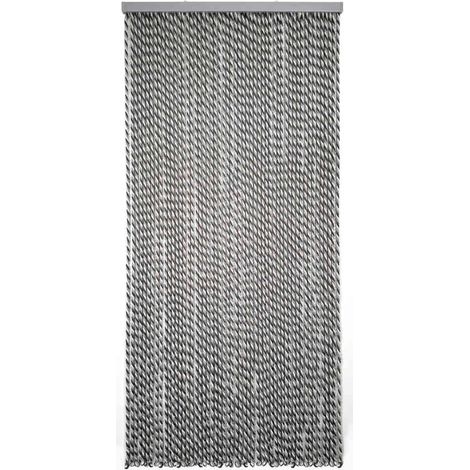 MOREL - Rideau de porte en corde coton tressée 90 x 200 cm (1/3)