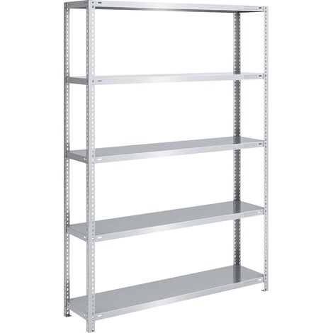 eurokraft pro, Rayonnage à boulonner galvanisé, version légère (1/4)