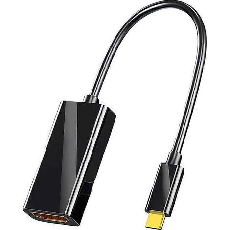 Adaptateur de câble USB-C mâle vers HDMI femelle compatible HD 4K (1/5)