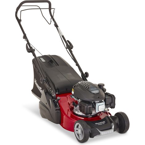 Mountfield – Tondeuse thermique tractée 41 cm – Moteur STIGA 123 cc – Bac 55 l – Rouleau arrière pour pelouses rayées